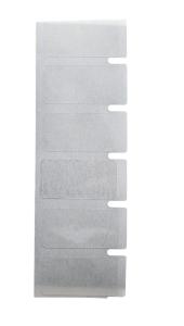 Close-up label strips