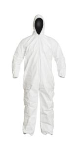 DuPont Tyvek IsoClean Coveralls with Attached Hood