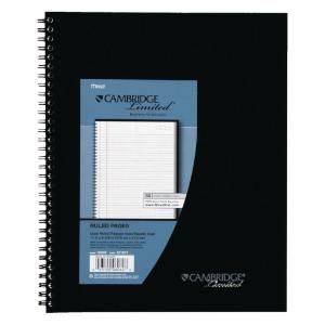 Cambridge® Limited Wirebound Business Notebooks