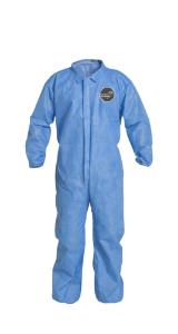 DuPont ProShield 10 Coveralls with Laydown Collar and Elastic Wrists Blue