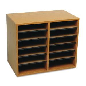 Safco® Wood Adjustable Organizer