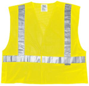 Crews® Class II Traffic Safety Vests, MCR Safety