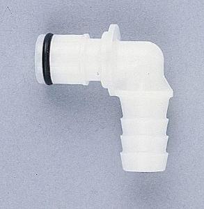 CPC® Plastic Quick-Disconnect Fittings, Hose Barb Elbow Inserts