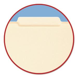 Smead® Reinforced Guide Height File Folders