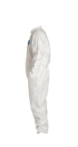 DuPont Tyvek 400 Coveralls with Elastic Wrists and Ankles Zipper Front Closure Comfort Fit Design Side 2