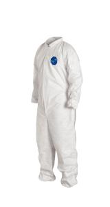 DuPont Tyvek 400 Coveralls with Elastic Wrists and Ankles Zipper Front Closure Comfort Fit Design Side 3