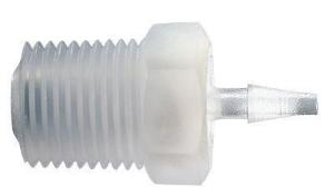 Masterflex® Adapter Fittings, Hosebarb to NPT(M), Straight, Polyproylene, Avantor®