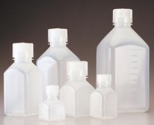 Nalgene® Graduated Square Bottles, PPCO, Bulk Pack, Thermo Scientific