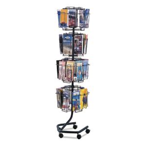 Safco® Wire Rotary Display Racks