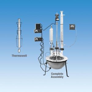 Spherical Flask Reaction System, 12 L, Ace Glass Incorporated