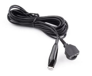 Common point ground cord with bull dog clip