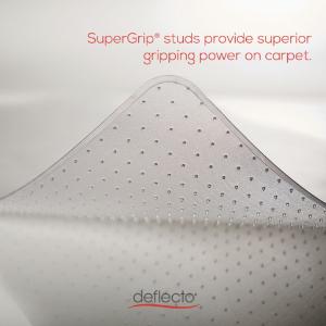 deflect-o® SuperMat™ Chair Mat for Medium Pile Carpet, Essendant LLC MS