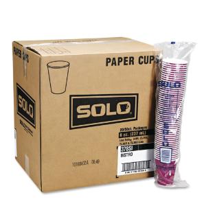 SOLO® Cup Company Paper Hot Drink Cups in Bistro™ Design, Essendant