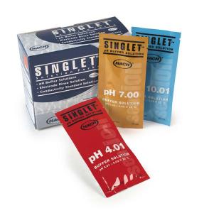 SINGLET™ Single-Use pH Buffers, Hach