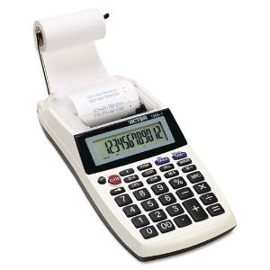 Victor® 1205-4 Portable Palm/Desktop Printing Calculator
