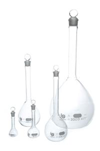 SP Wilmad-LabGlass Volumetric Serialized Flasks with Stopper, Class A, SP Industries