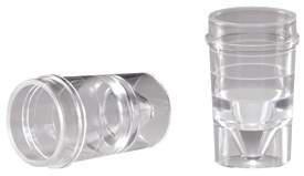 Polystyrene disposable sample cups, 3.5 ml