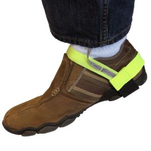 Bee-Safe™ High Visibility ESD/Anti-Static Heel Grounder, Neon Yellow, High-Tech Conversions