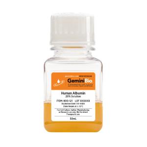 Human serum albumin (HSA) solution (20%), 50 ml
