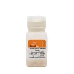Human serum albumin (HSA) powder, 25 g