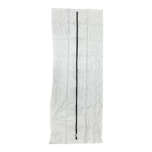 Body bag, APM, adult bag (94 × 36), 8 mil PVC, center zip, white, case of 12