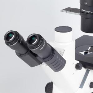 Motic AE2000 trinocular inverted microscope LED basic package side