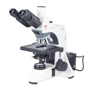 BA410E Trinocular LED Sextuple Compound Microscope - front