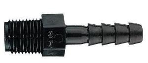 Masterflex® Adapter Fittings, Hose Barb to Male NPT Threaded, Straight, HDPE, Avantor®