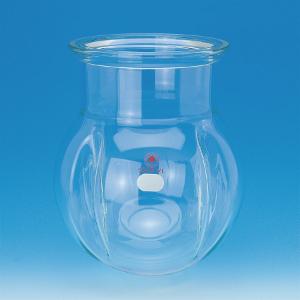 Reaction Flask, Spherical, with Indents, Ace Glass Incorporated