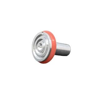 Specimen chuck, circular, for Leica, TBS and tanner cryostats, 22 mm, red