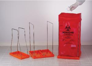 SP Bel-Art Clavies® Biohazard Bag Holders, Autoclavable, Bel-Art Products, a part of SP