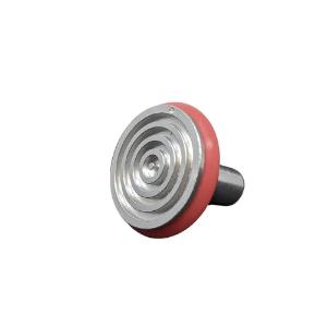 Specimen chuck, circular, for Leica, TBS and tanner cryostats, 25 mm, red