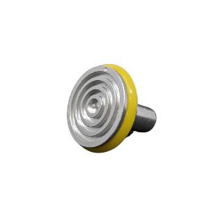 Specimen chuck, circular, for Leica, TBS and tanner cryostats, 25 mm, yellow