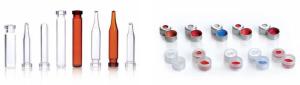 WHEATON® MicroLiter Crimp Top Vials, 8 mm, Snap Caps, and Aluminum Seals, DWK Life Sciences