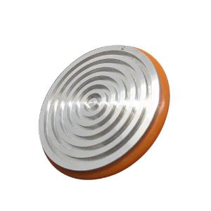 Specimen chuck, circular, for Leica, TBS and tanner cryostats, 40 mm, orange