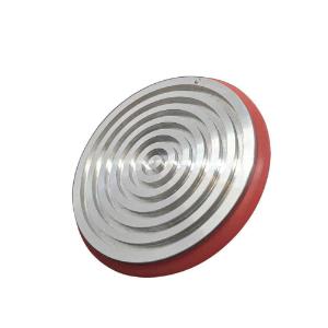 Specimen chuck, circular, for Leica, TBS and tanner cryostats, 40 mm, red