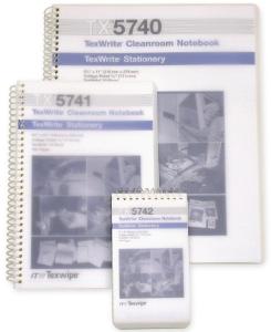 TexWrite® 22 Cleanroom Spiral Notebooks, Texwipe®