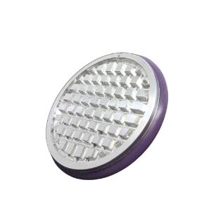 Specimen chuck, waffle, for Leica, TBS and tanner cryostats, 40 mm, purple