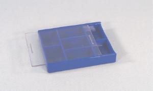 7-Compartment Tray with Sliding Lid