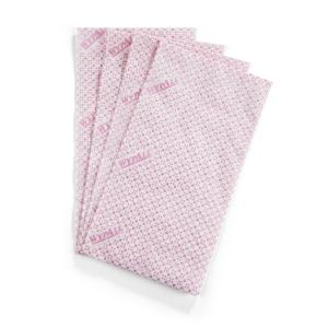 WypAll foodservice cloth - red cloth angle