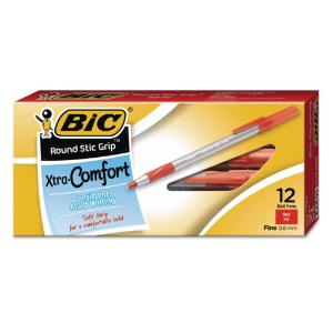 BIC® Round Stic® Grip Ballpoint Pen