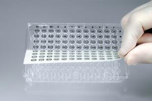96-Well Microplate Orienter Stickers, Diversified Biotech
