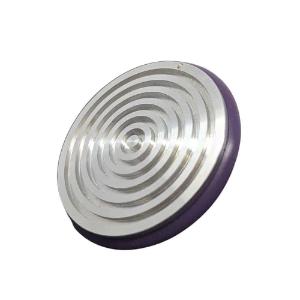 Specimen chuck, circular, for cryostar cryostats, 40 mm, purple