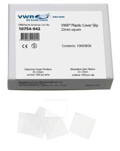 VWR® Microscope Slides and Plastic Coverslips
