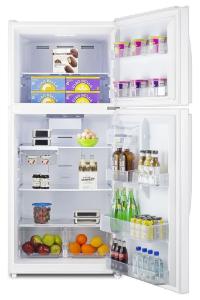 CTR21W Full-sized refrigerator-freezer with RHD door swing
