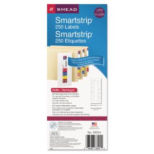 Color-Coded Labeling System Refill Label Forms,SmartStrip®, Essendant