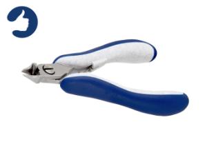 High Precision Ergo-tek Slim Cutters, Large Tapered and Relieved Head, Full-Flush