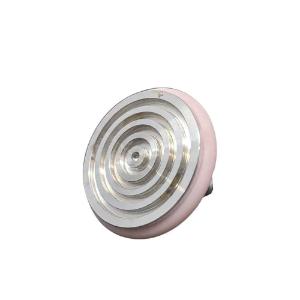 Specimen chuck, circular, for QS and microm cryostats, 30 mm, pink