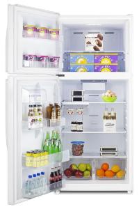 CTR21WLHD Full-sized refrigerator-freezer with LHD door swing