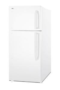 CTR21WLHD Full-sized refrigerator-freezer with LHD door swing